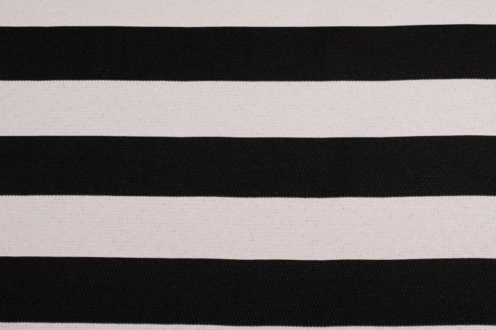 Rokoko czarne pasy biało czarne