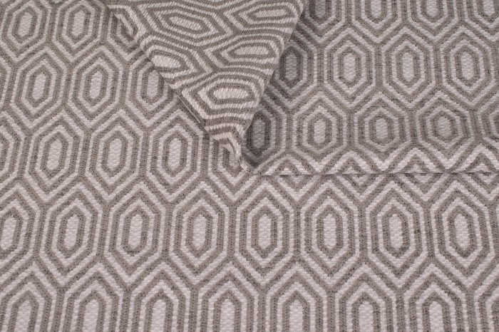 Maestro popiel wzór geometryczny w kolorze popielatym