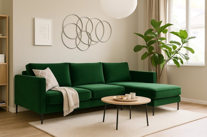 Melissa 13 narożnik tkanina welurowa gruba