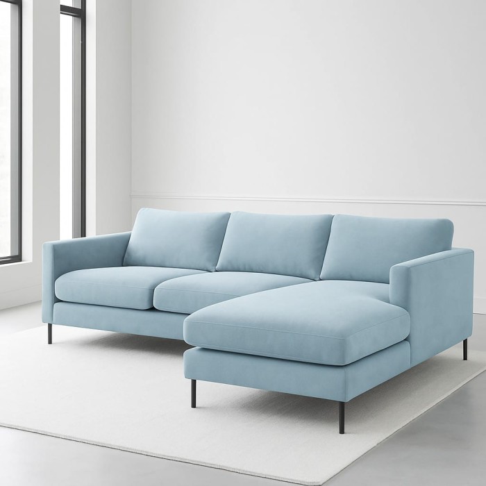 Melissa 20 narożnik tkanina welurowa gruba