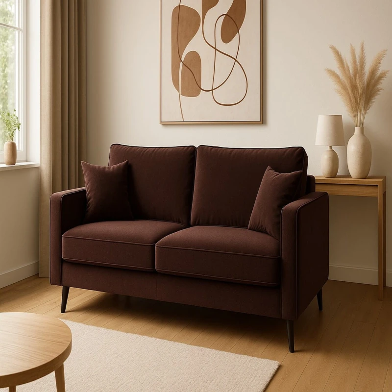 Nicea 5 sofa tkanina welurowa gruba