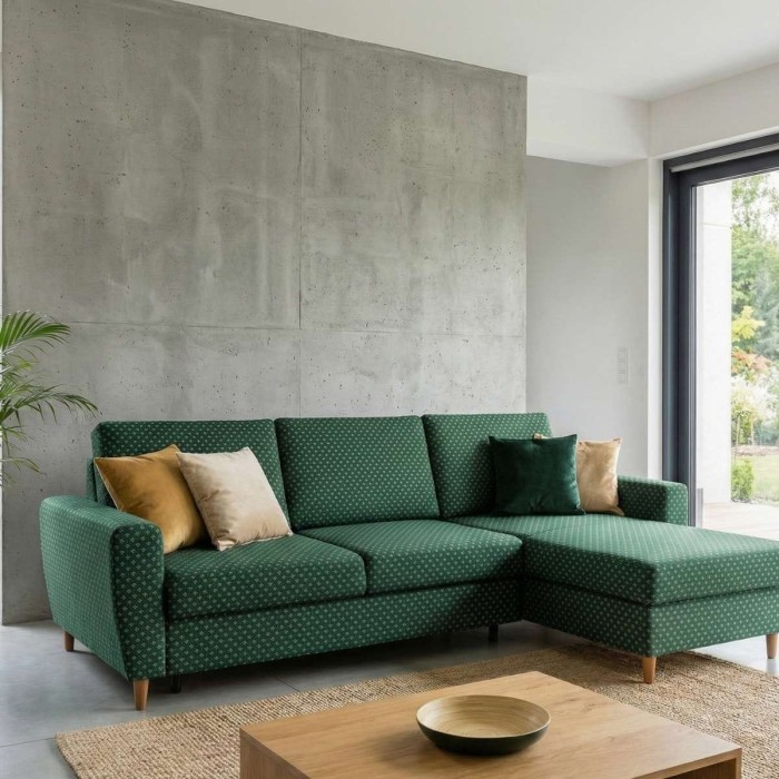 Alto zielone aranżacja narożnik