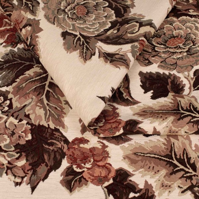 Ofelia krem tkanina żakardowa