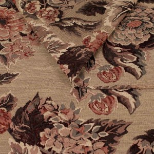 Ofelia len tkanina żakardowa