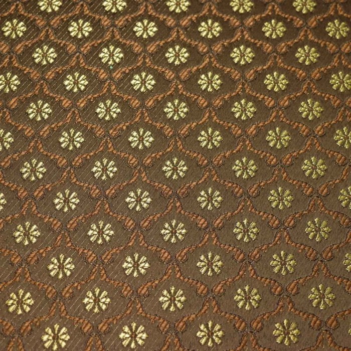 Berit brąz tkanina żakardowa