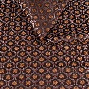 Berit czekolada tkanina żakardowa