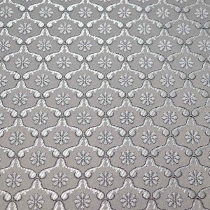 Berit popiel-1-tkanina żakardowa na krzesła