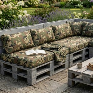 Materiał Oxford moro – tkanina wodoodporna aranżacja