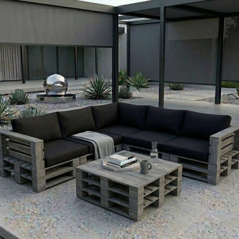 Oxford czarny aranżacja