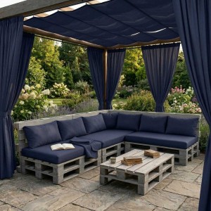 Oxford granat aranżacja