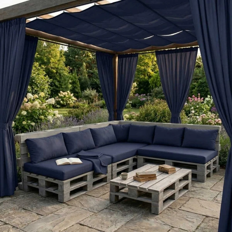 Oxford granat aranżacja