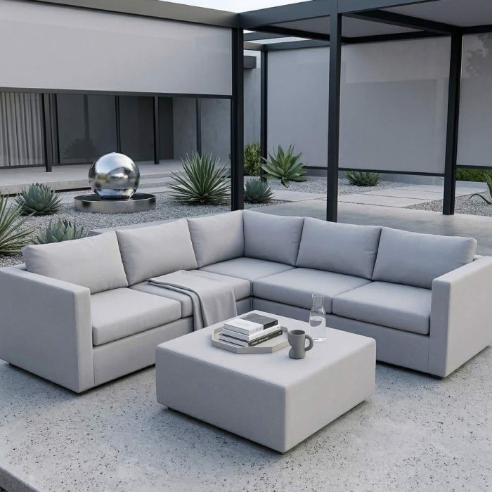 Oxford jasny popiel aranżacja