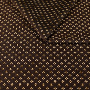 Alto brąz tkanina żakardowa