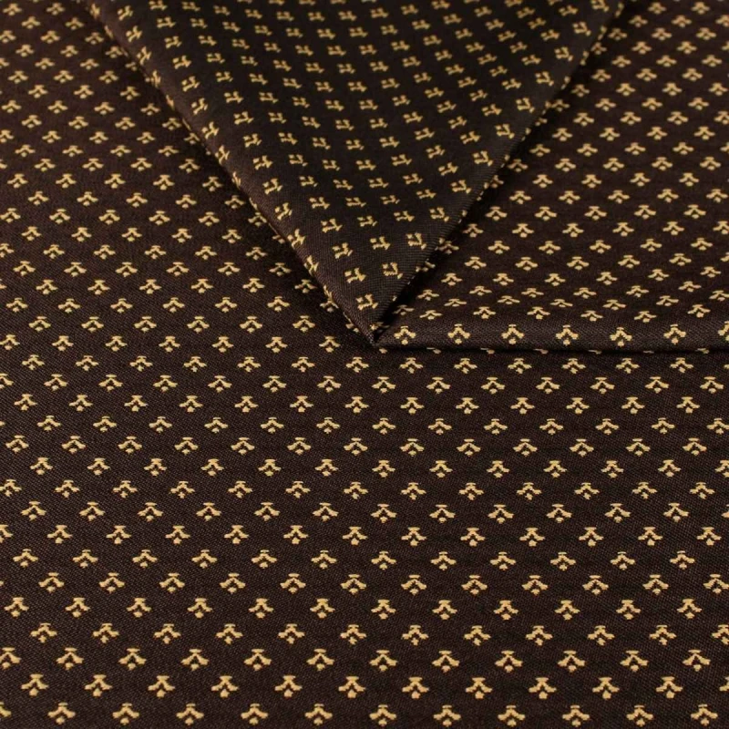 Alto brąz tkanina żakardowa