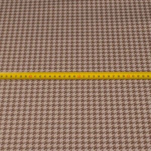 Amore beż  wzór pepitki z miarką