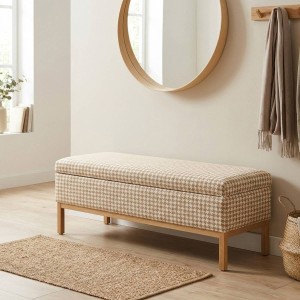 Amore beż-aranżacja wzór pepitki