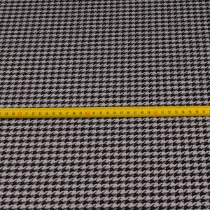 amore czarne  wzór pepitki z miarką