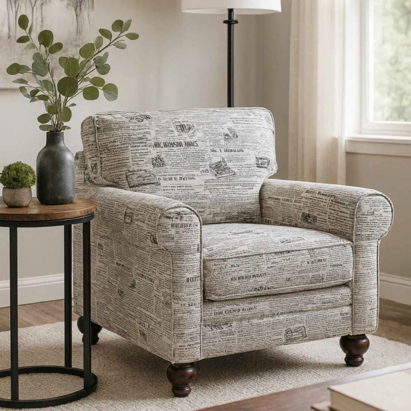 Oldpress biały aranżacja