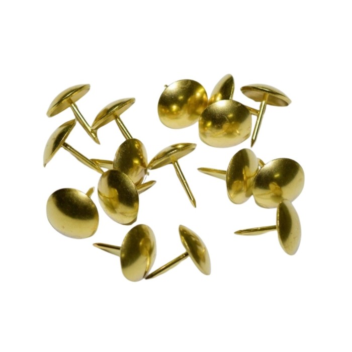Pinezki złoto średnica 9,5 mm